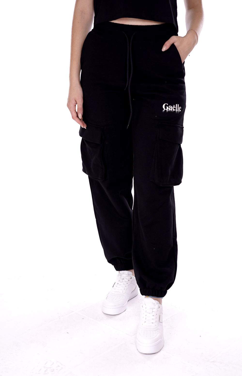 Gaelle Pantalone Nero Da Donna