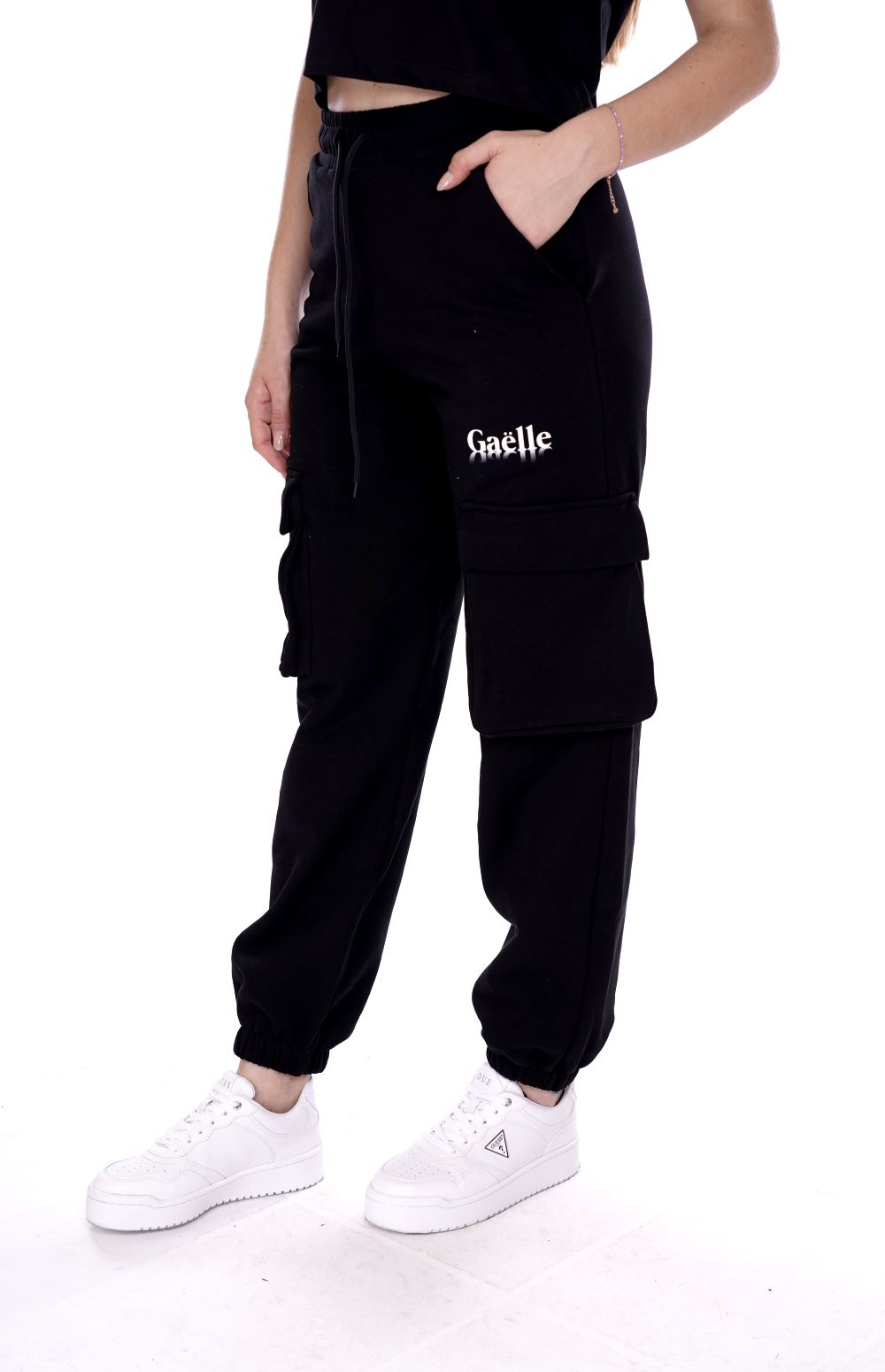 Gaelle Pantalone Nero Da Donna