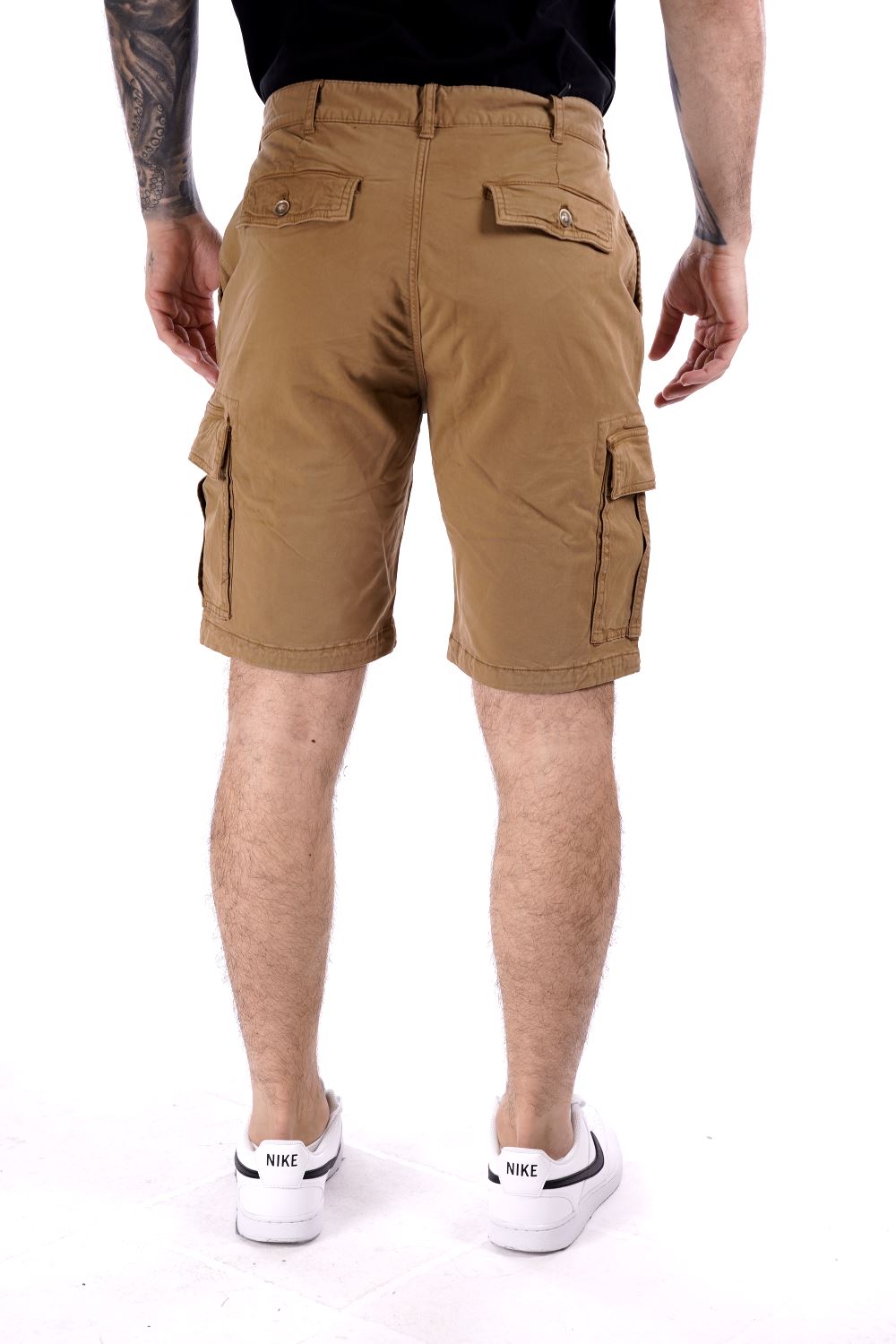Bermuda Beige Da Uomo