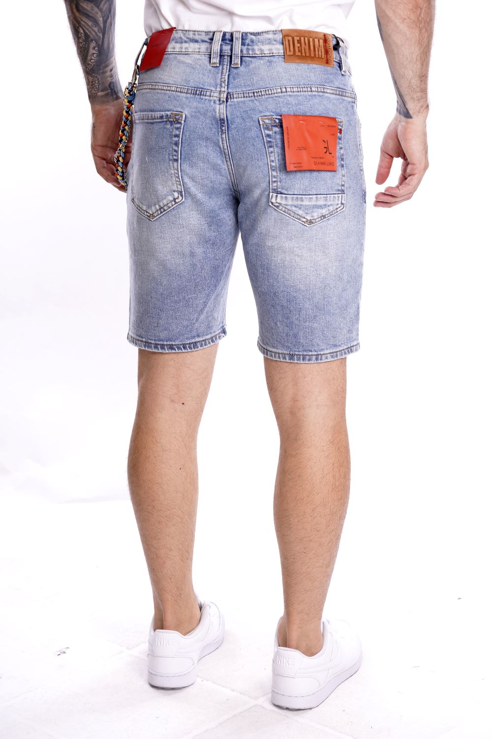 Bermuda GIANNI LUPO da Uomo - blu GL6245QLAVCHIARO