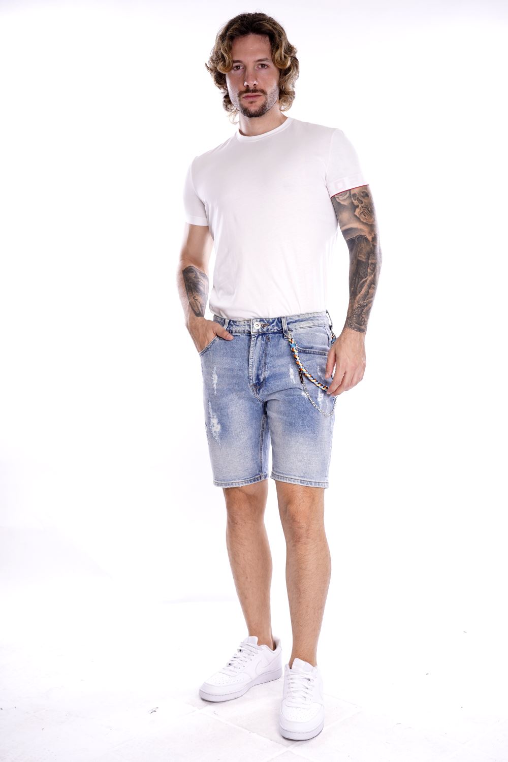 Bermuda GIANNI LUPO da Uomo - blu GL6245QLAVCHIARO