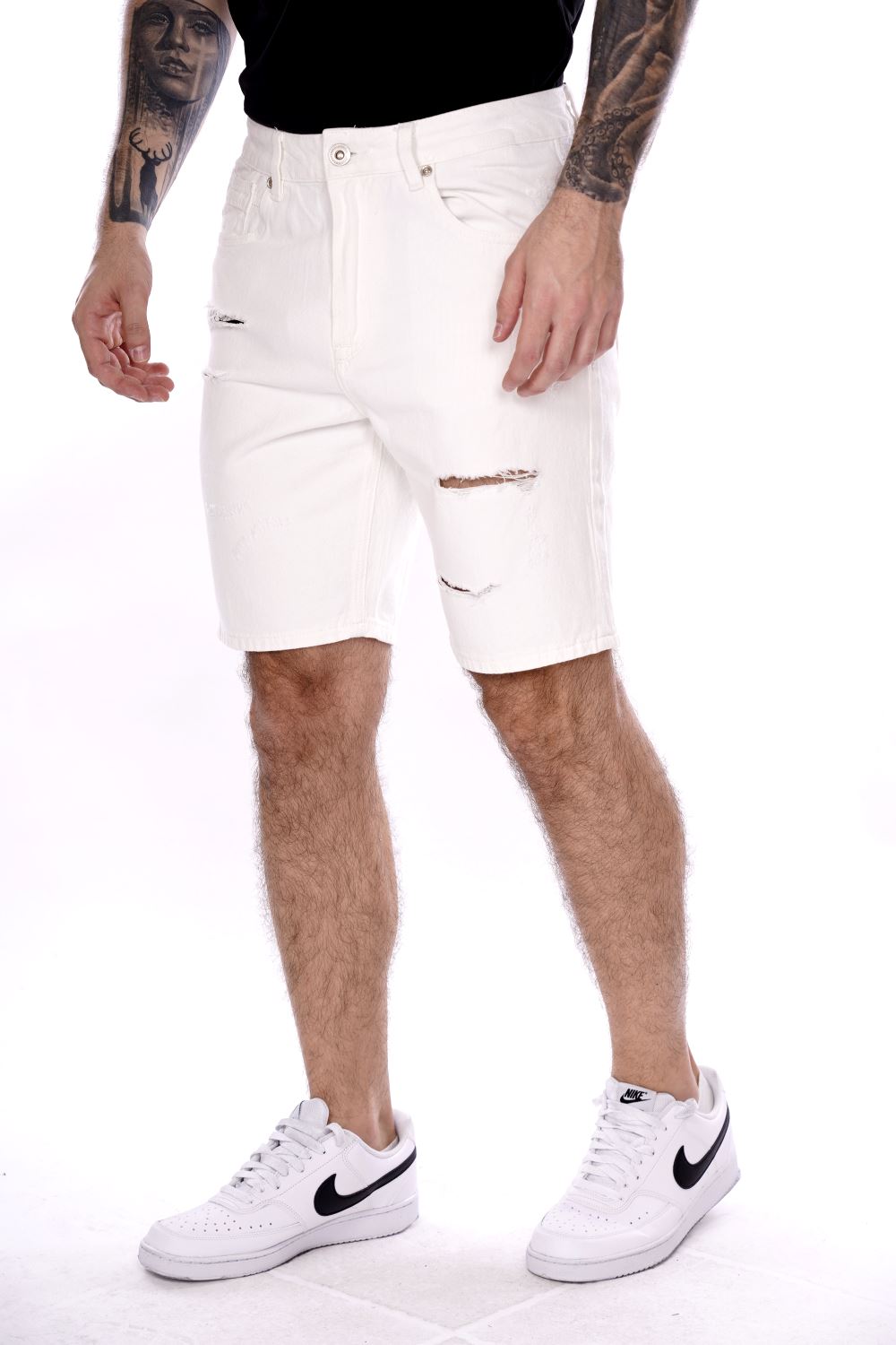 Gianni Lupo Bermuda Bianco Da Uomo