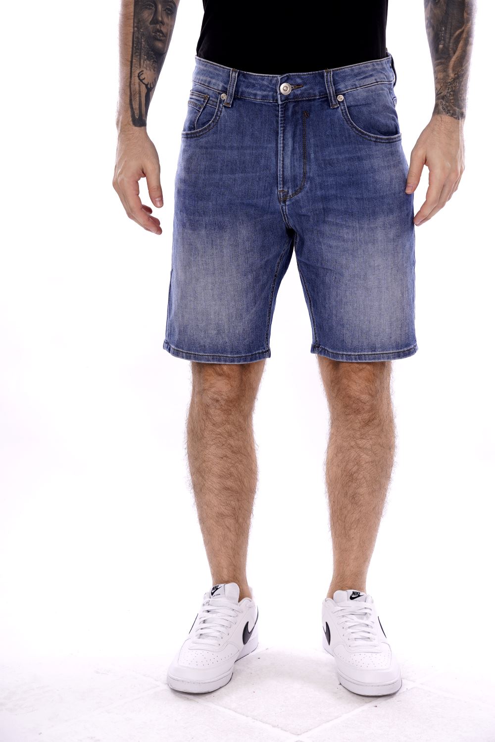 Bermuda Jeans Da Uomo