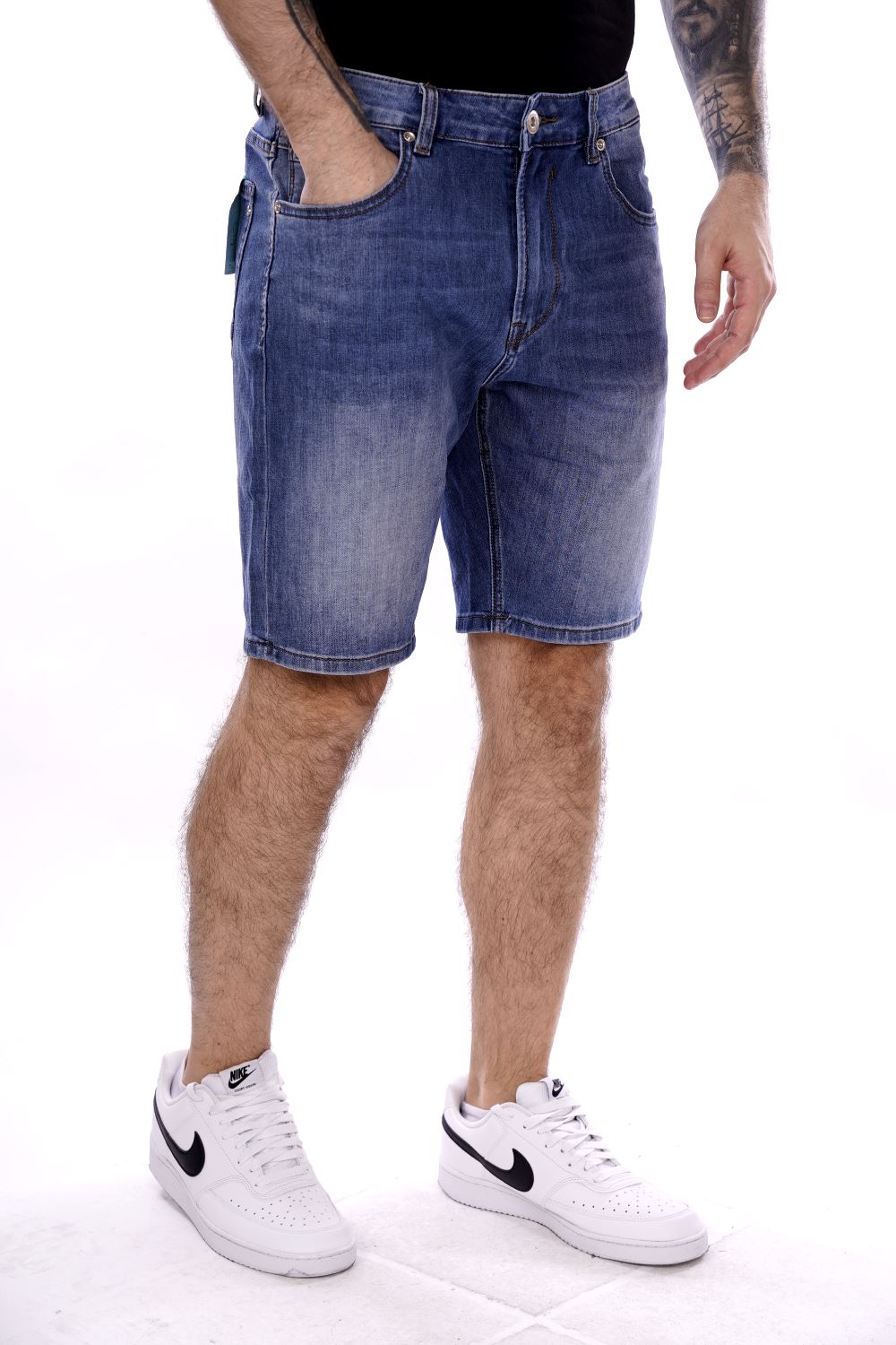 Bermuda Jeans Da Uomo