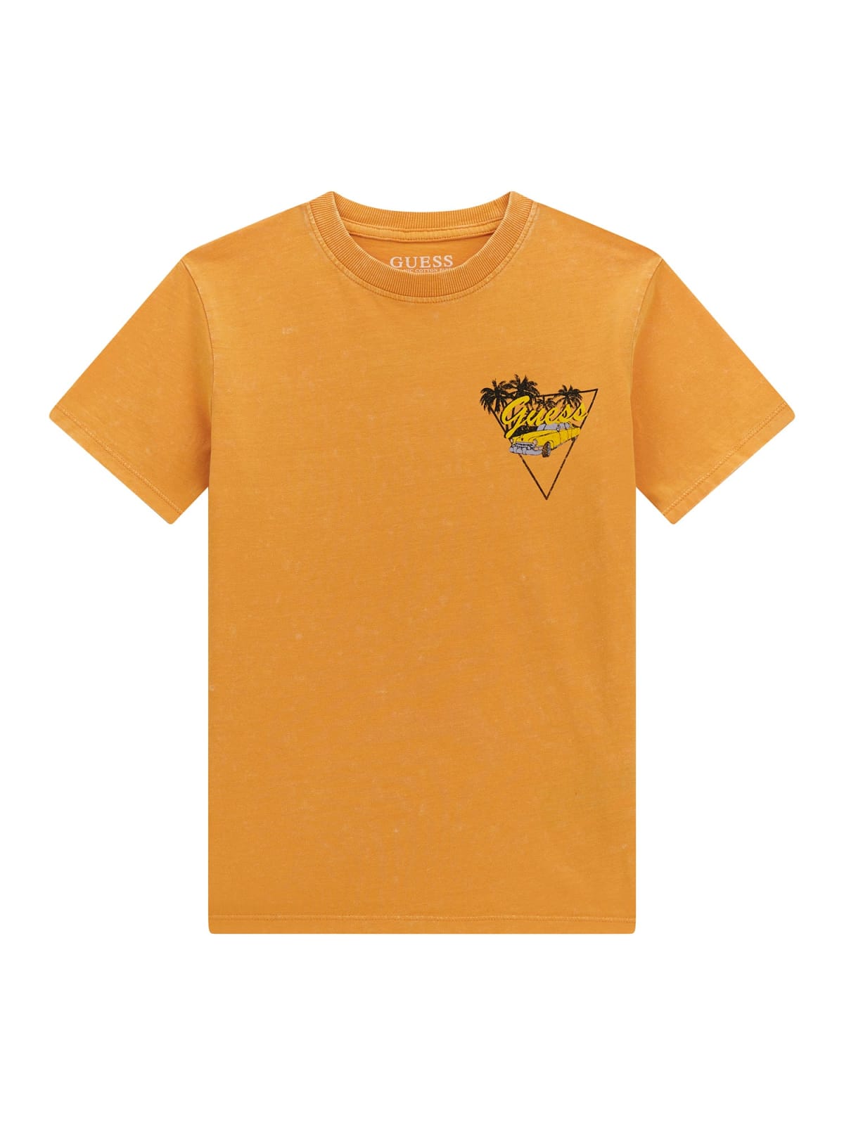 Guess T-shirt Arancione Da Ragazzo