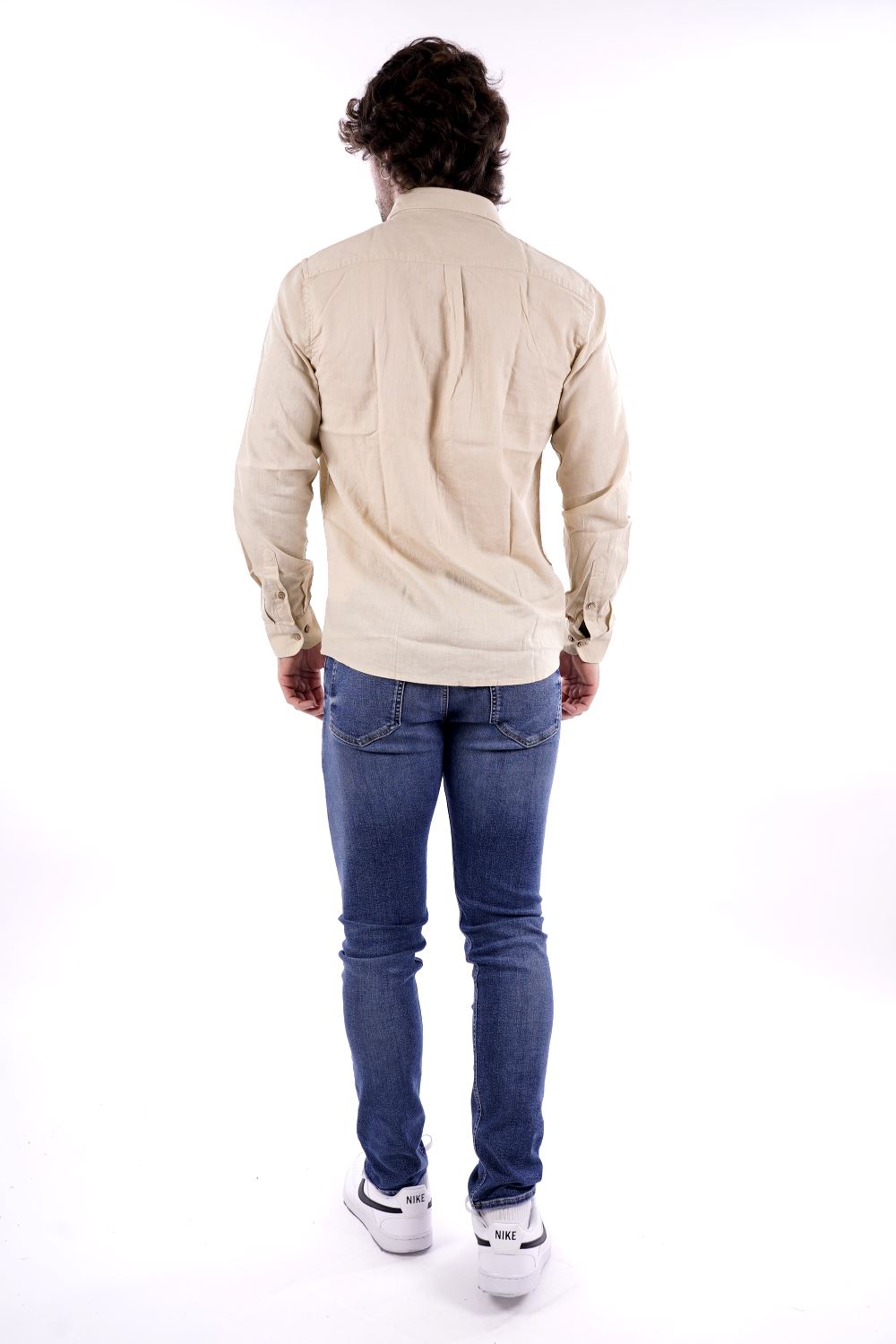 Camicia HAMAKI HO da Uomo - beige CE1232HBEIGE
