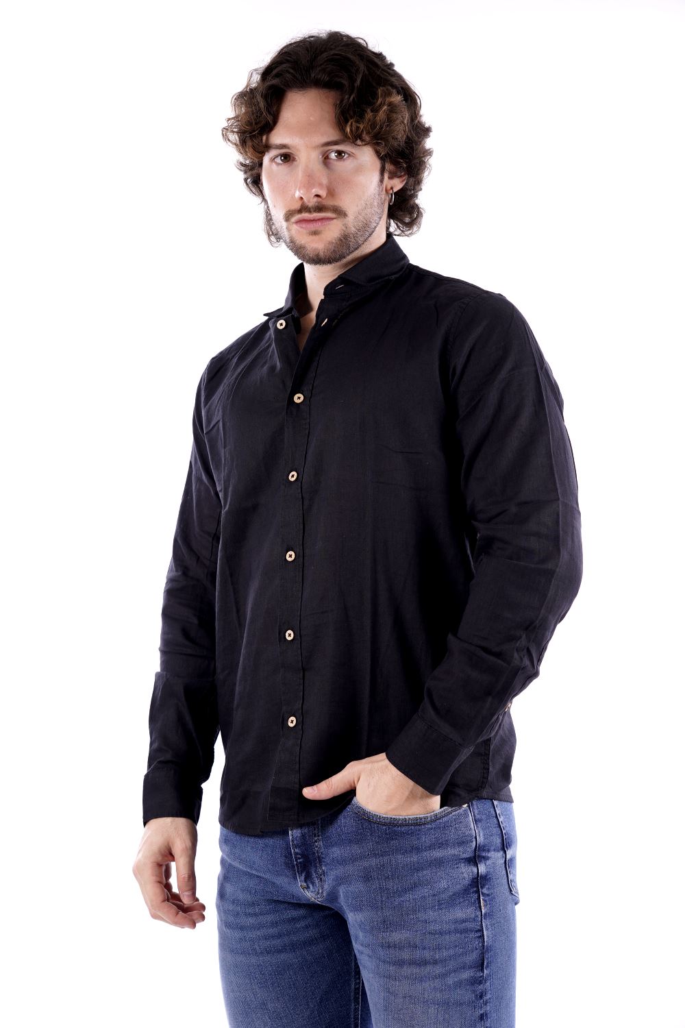 Camicia HAMAKI HO da Uomo - nero CE1232HNERO