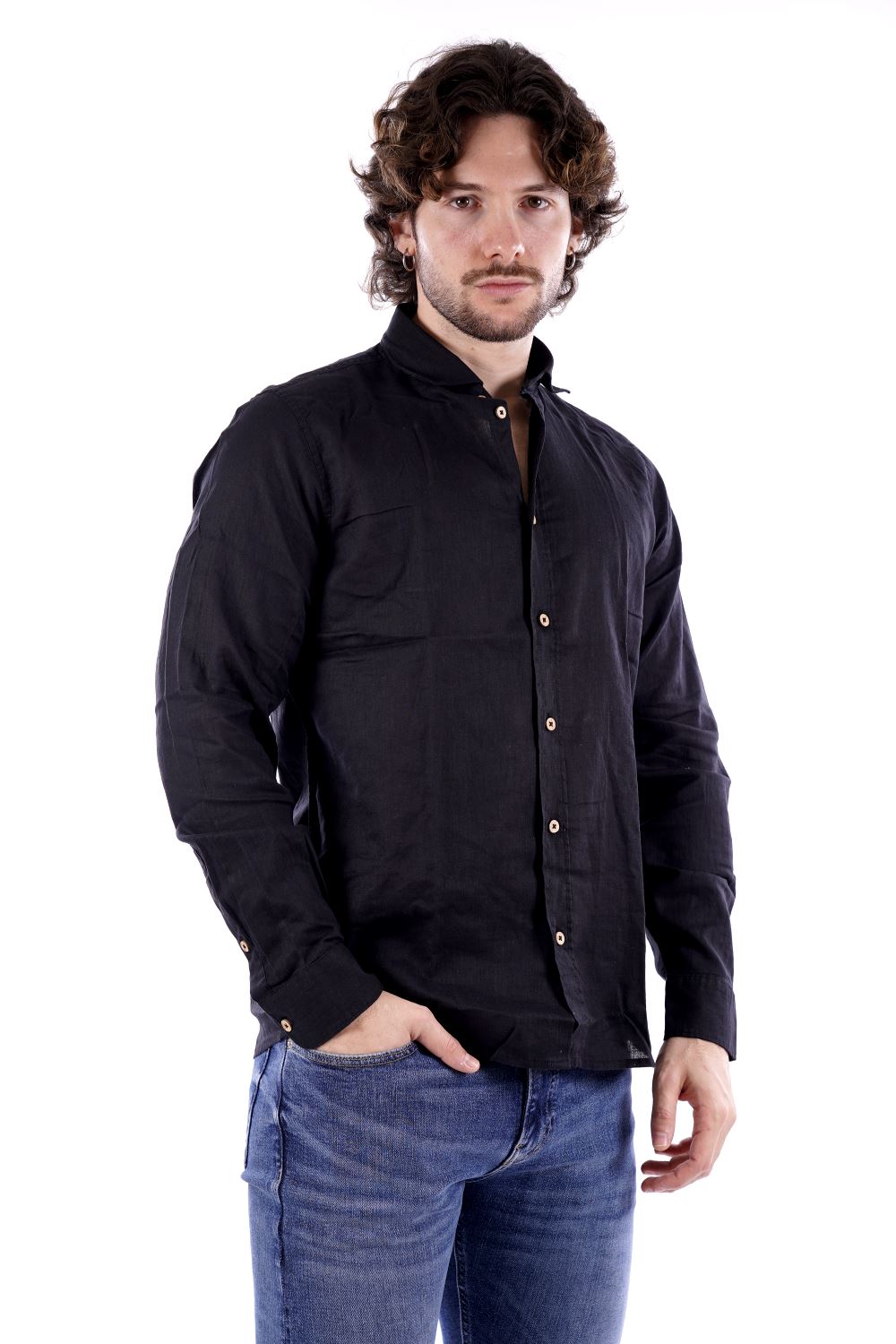 Camicia HAMAKI HO da Uomo - nero CE1232HNERO
