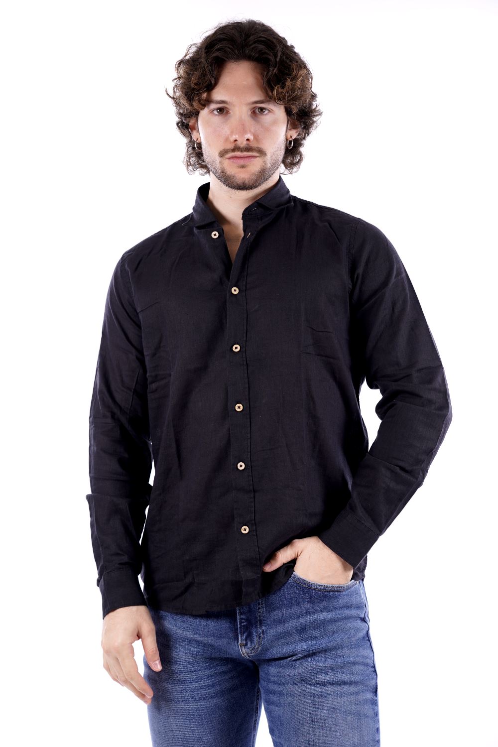 Camicia HAMAKI HO da Uomo - nero CE1232HNERO