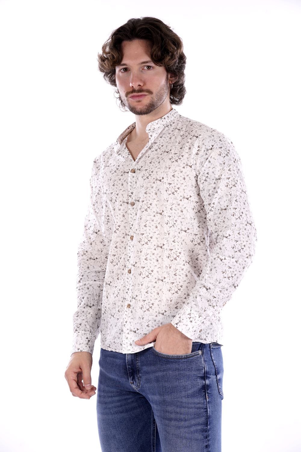 Camicia HAMAKI HO da Uomo - bianco CE1245HBIANCOBEIGE