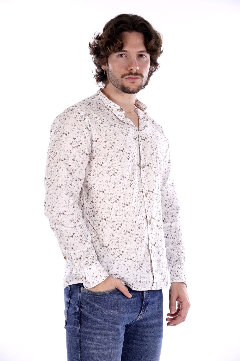 Camicia HAMAKI HO da Uomo - bianco CE1245HBIANCOBEIGE