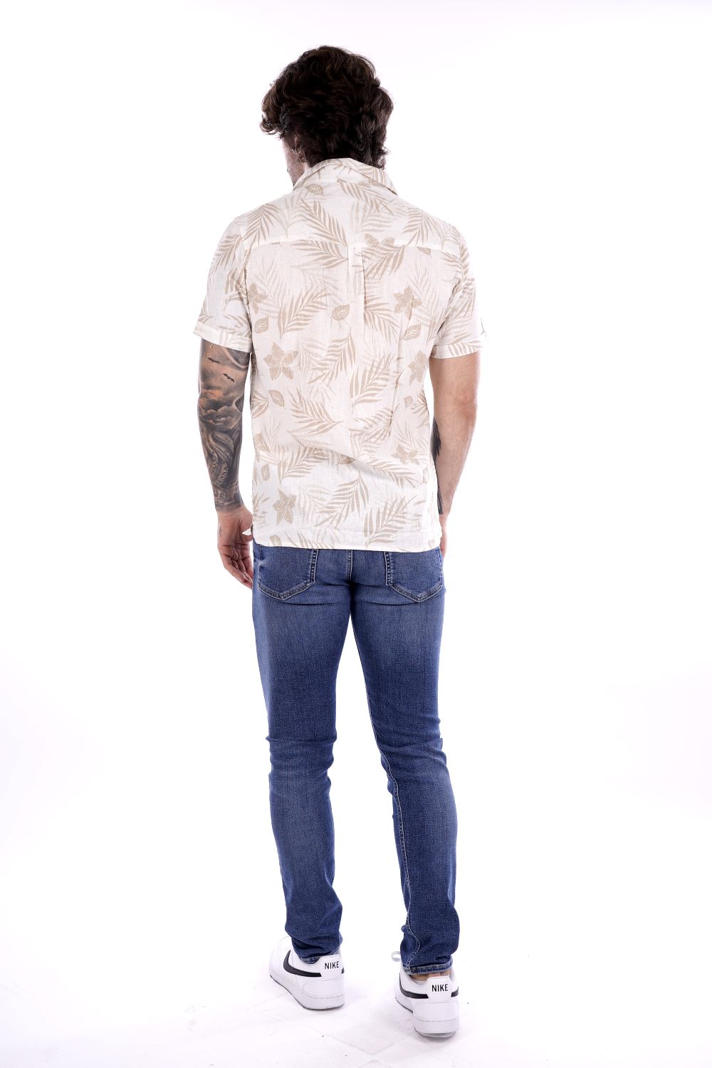 Camicia maniche corte HAMAKI HO da Uomo - beige CE1248HBEIGE