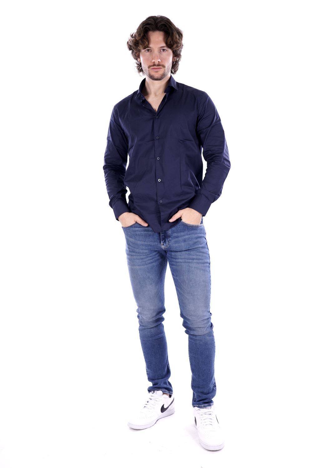 Camicia HAMAKI HO da Uomo - blu CI1200HBLU