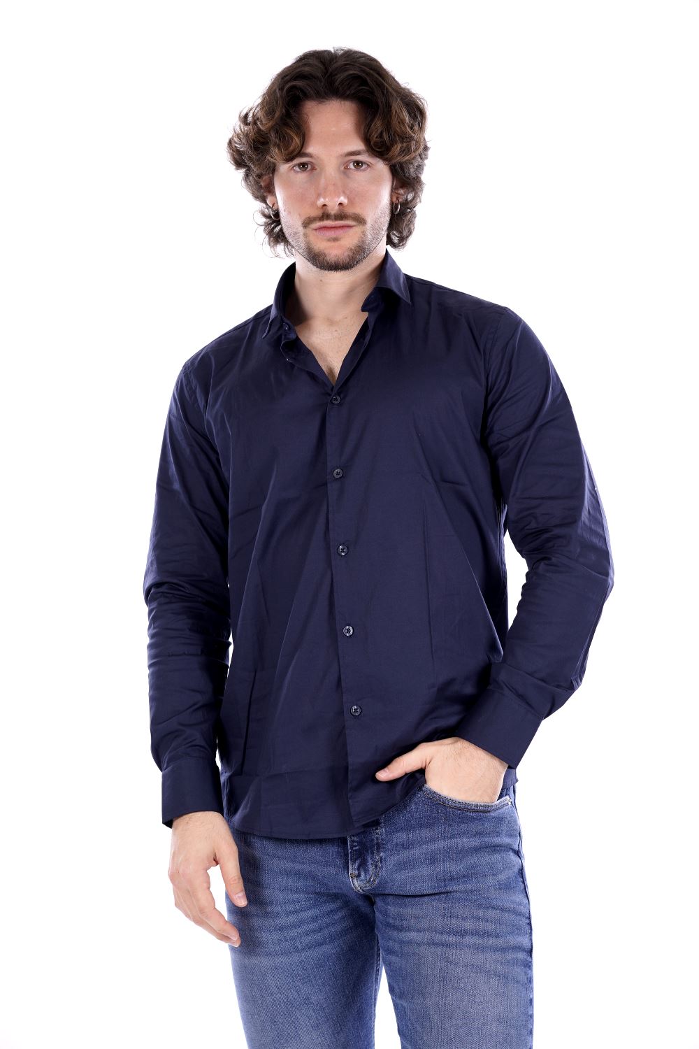 Camicia HAMAKI HO da Uomo - blu CI1200HBLU