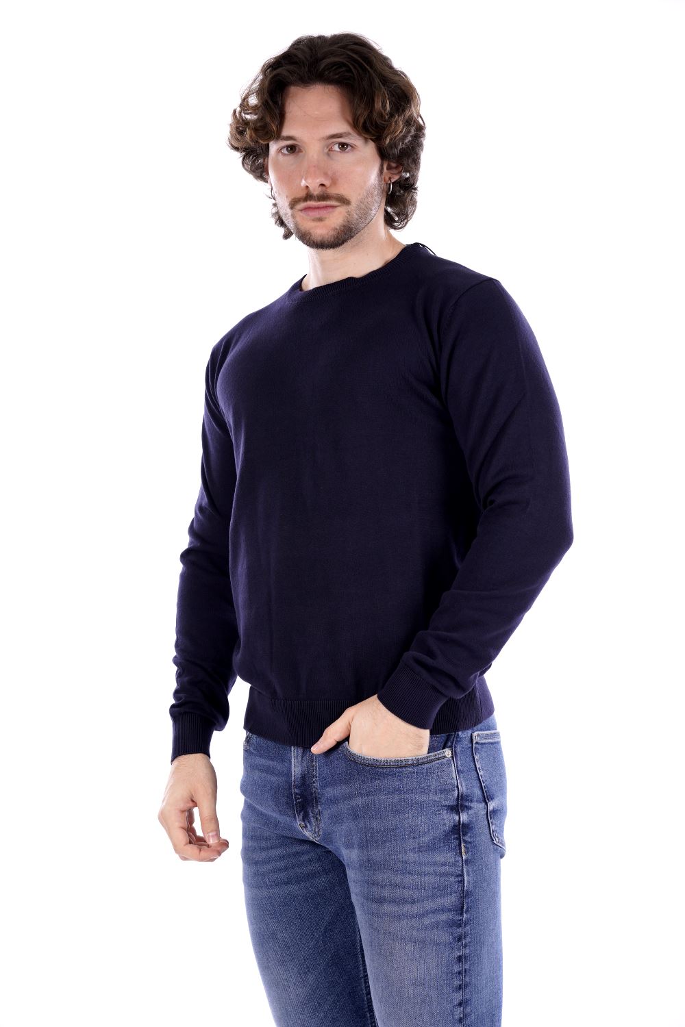 Maglione in Filo HAMAKI HO da Uomo - blu ME3075HBLU