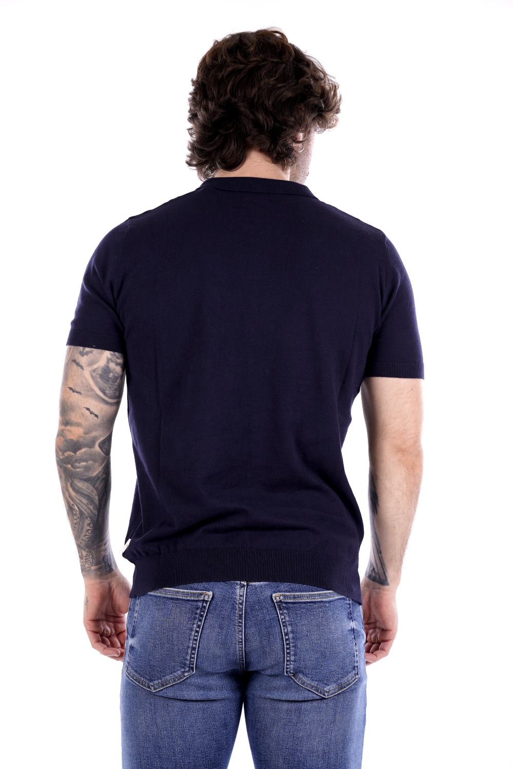 Polo maniche corte HAMAKI HO da Uomo - blu ME3081HBLU