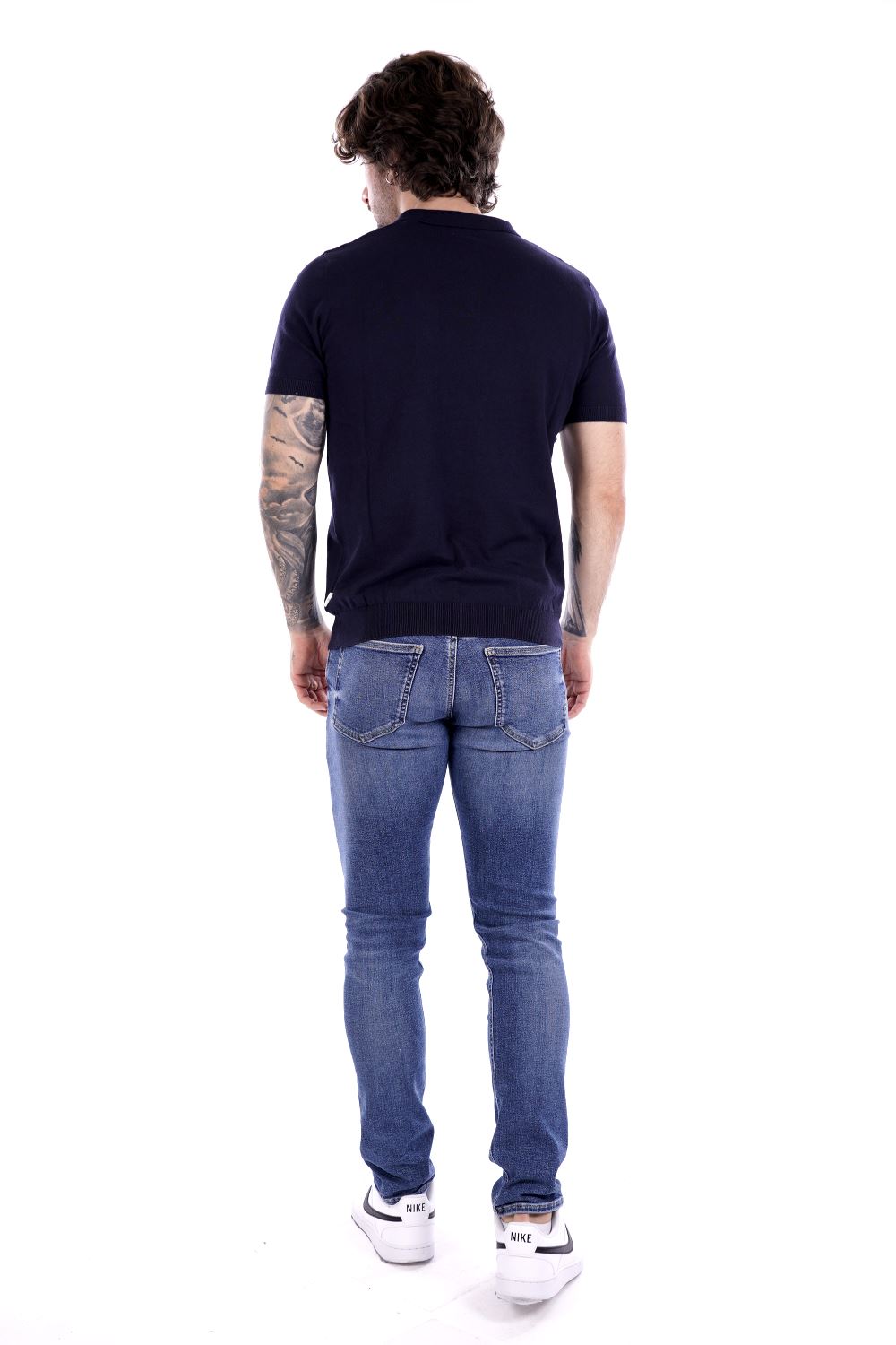Polo maniche corte HAMAKI HO da Uomo - blu ME3081HBLU
