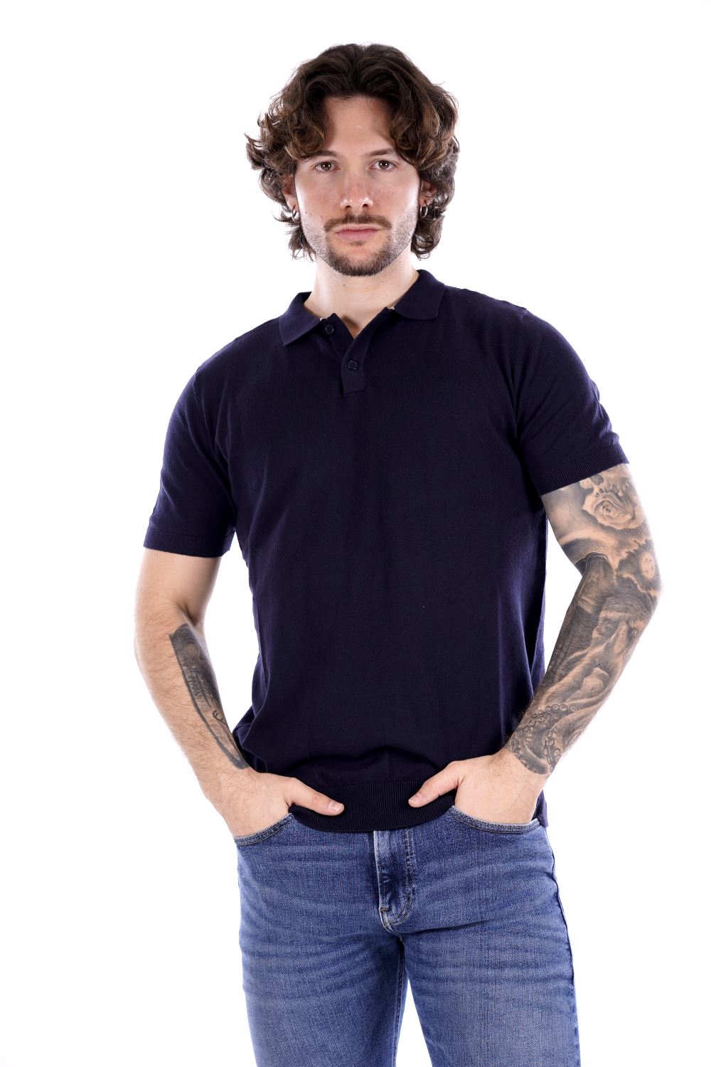 Polo maniche corte HAMAKI HO da Uomo - blu ME3081HBLU