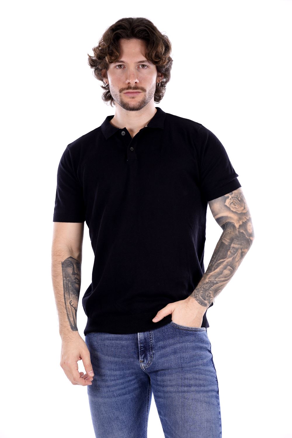 Polo maniche corte HAMAKI HO da Uomo - nero ME3081HNERO