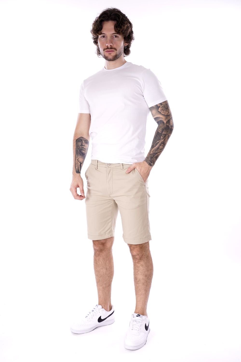 Bermuda HAMAKI HO da Uomo - beige PB1693HBEIGE