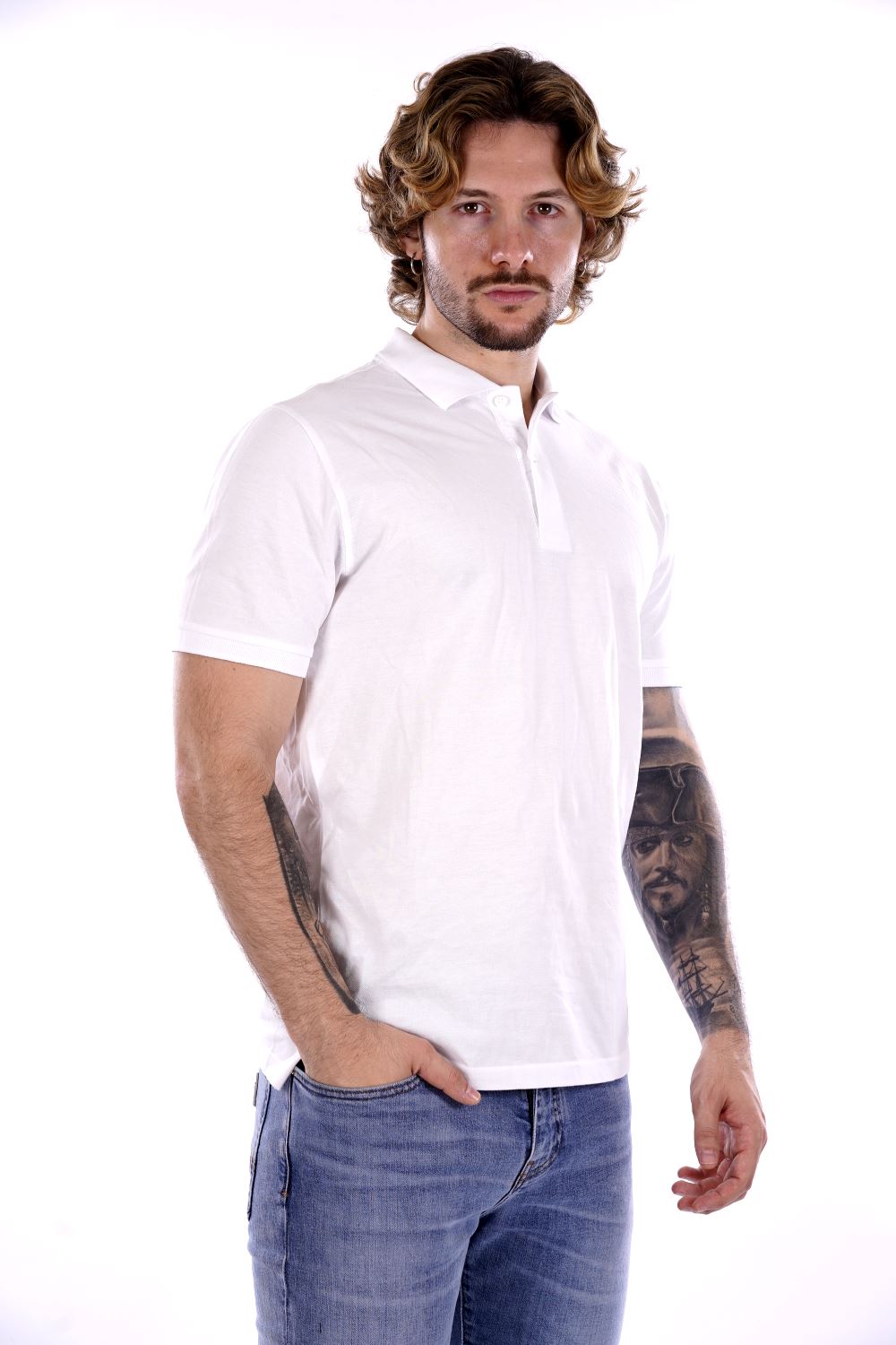 Polo maniche corte HAMAKI HO da Uomo - bianco PE118HBIANCO