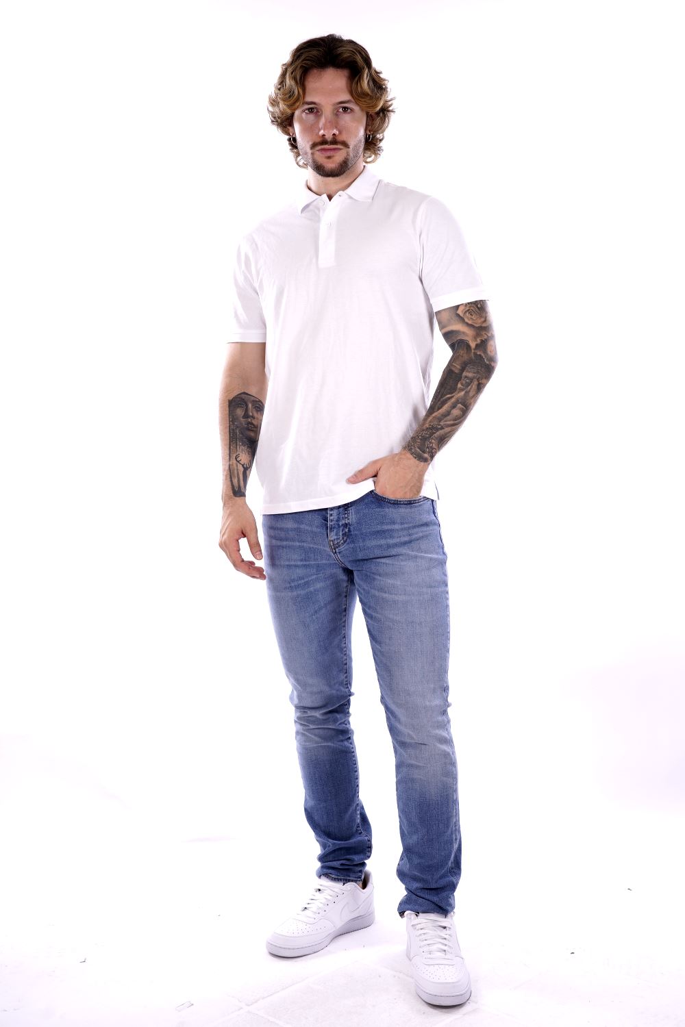Polo maniche corte HAMAKI HO da Uomo - bianco PE118HBIANCO