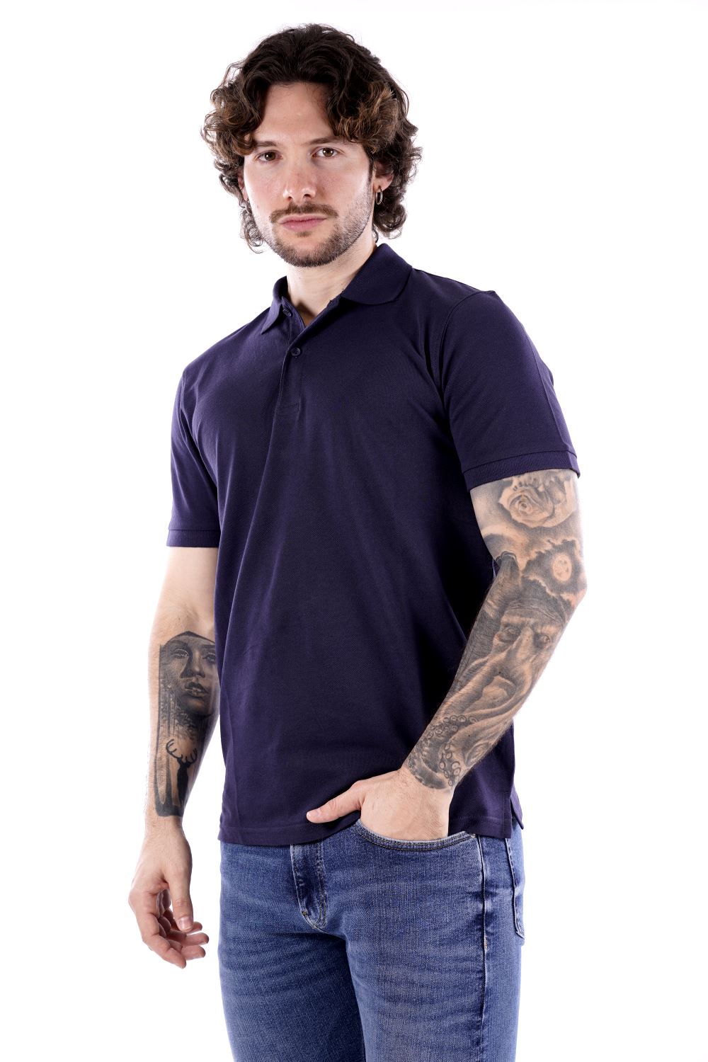 Polo maniche corte HAMAKI HO da Uomo - blu PE118HBLU