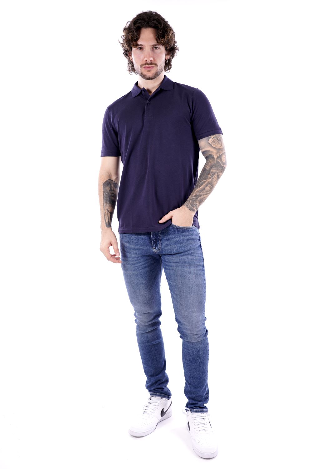 Polo maniche corte HAMAKI HO da Uomo - blu PE118HBLU