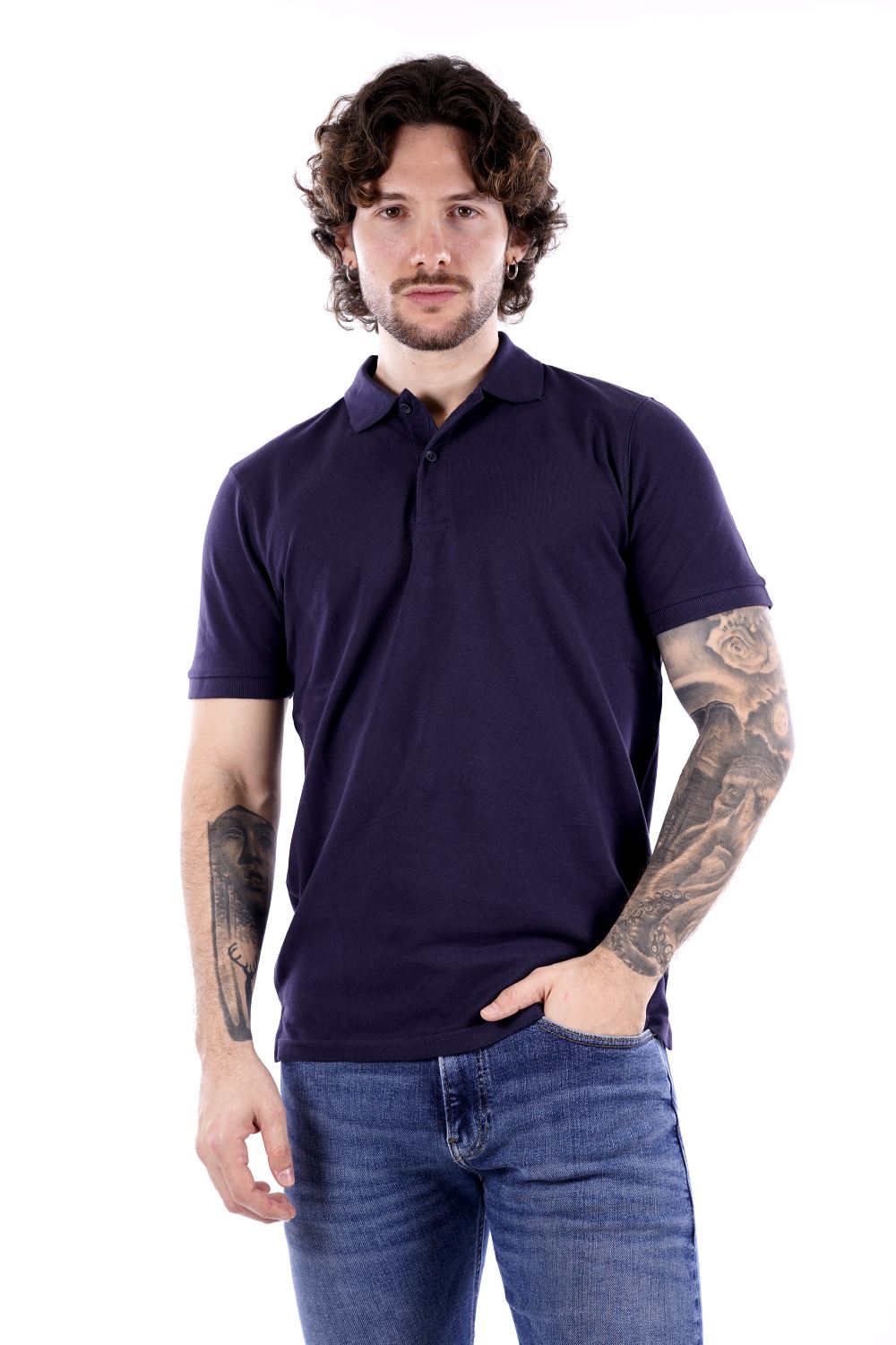 Polo maniche corte HAMAKI HO da Uomo - blu PE118HBLU
