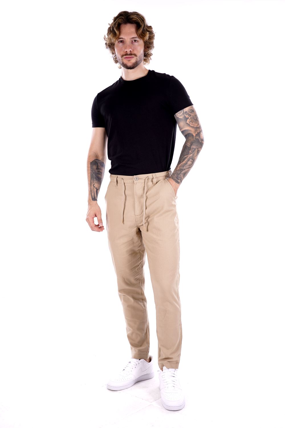 Pantalone HAMAKI HO da Uomo - beige PSE1698HBEIGE