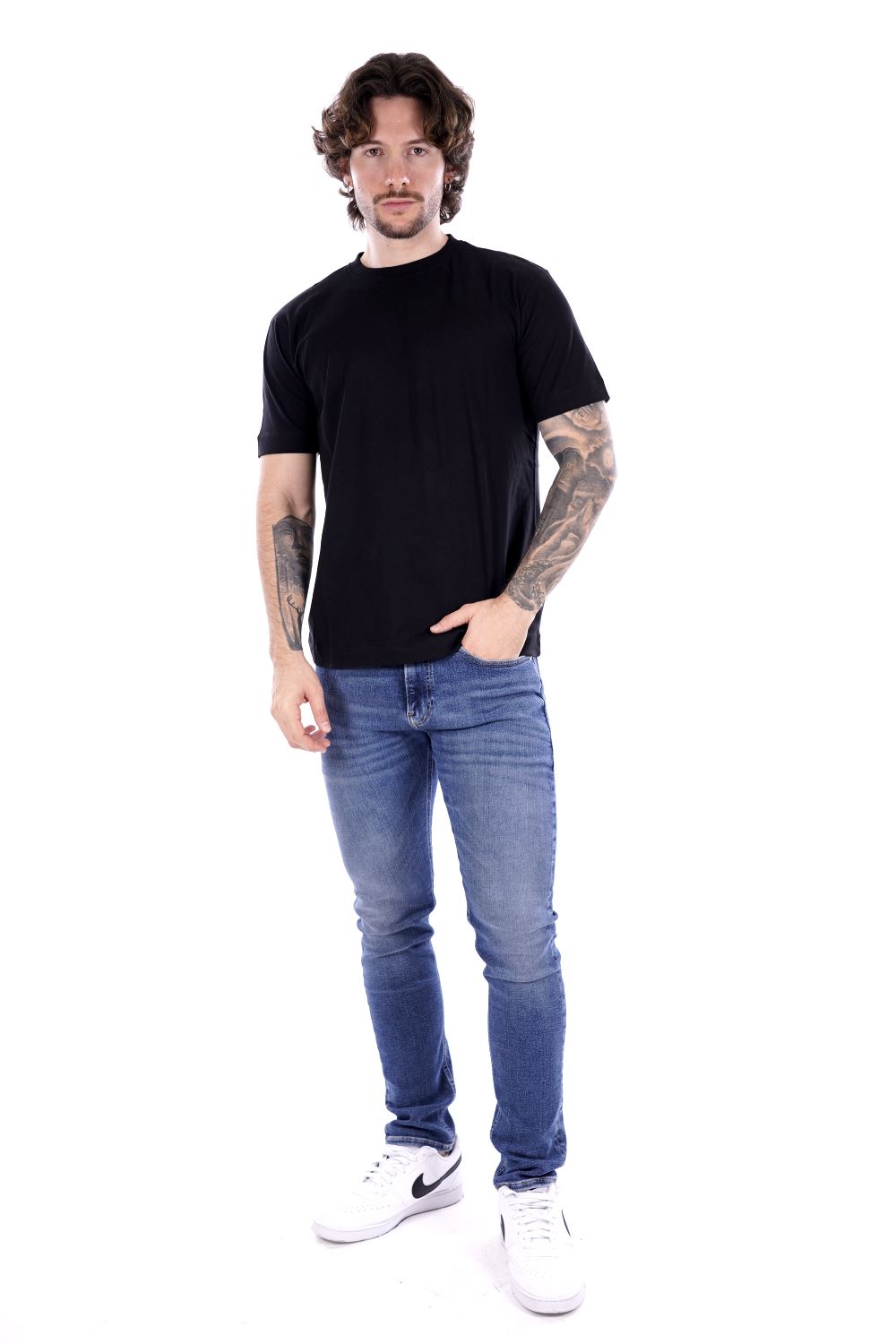 T-shirt HAMAKI HO da Uomo - nero TE237HNERO