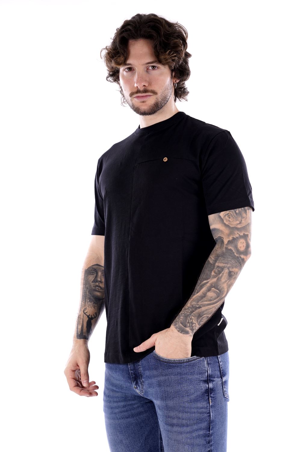 T-shirt HAMAKI HO da Uomo - nero TE239HNERO
