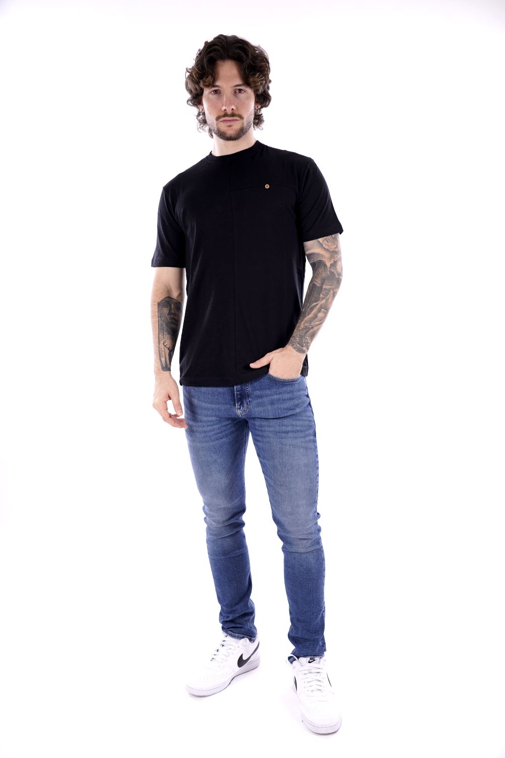 T-shirt HAMAKI HO da Uomo - nero TE239HNERO