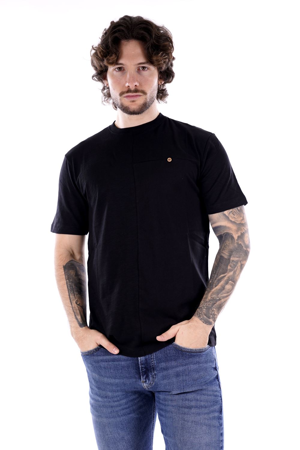 T-shirt HAMAKI HO da Uomo - nero TE239HNERO