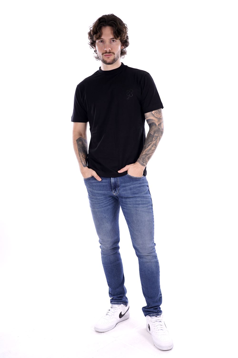 T-shirt HAMAKI HO da Uomo - nero TE244HNERO