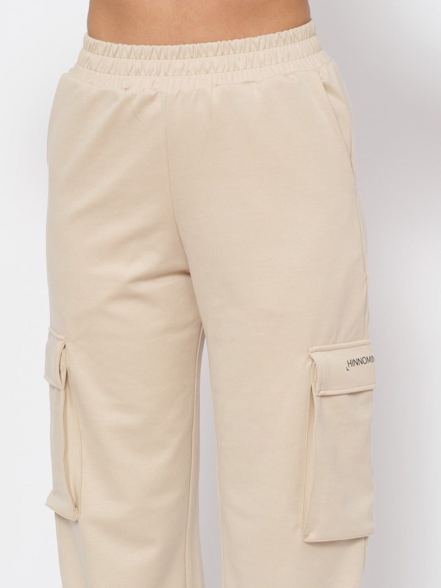 Pantalone Tuta HINNOMINATE da Donna - beige BW00170BEIGE