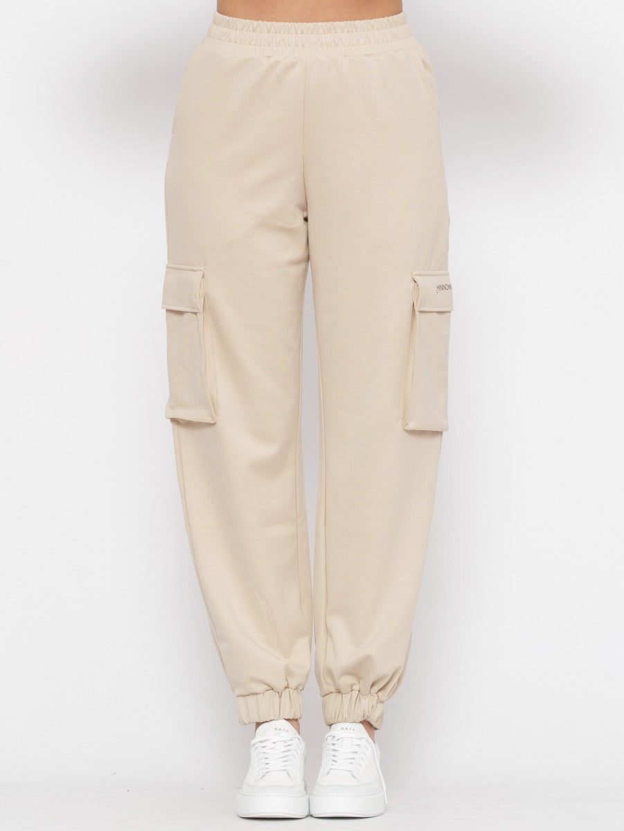 Pantalone Tuta HINNOMINATE da Donna - beige BW00170BEIGE