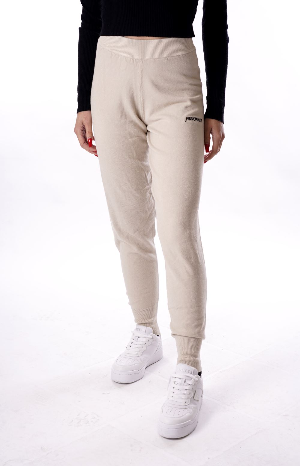 Pantalone Beige Da Donna