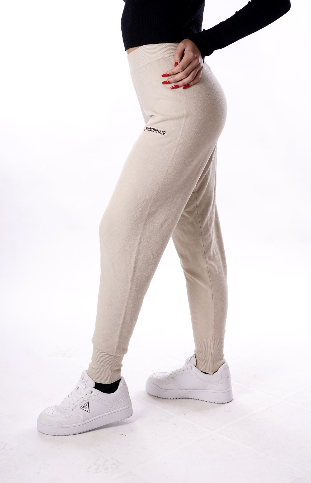 Pantalone Beige Da Donna