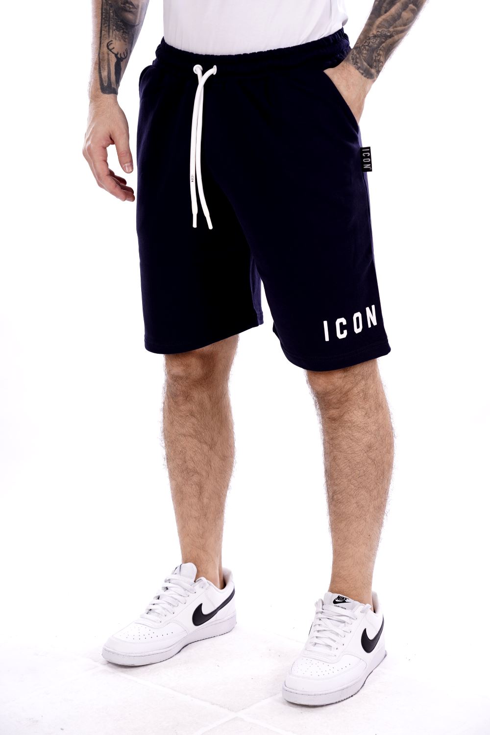 Icon Pantaloncino Blu Da Uomo