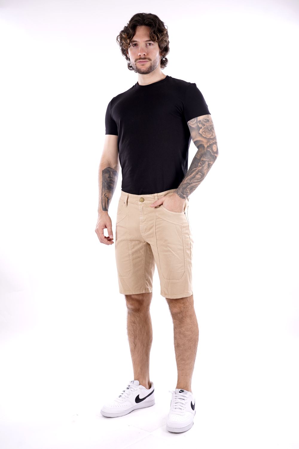 Bermuda JECKERSON da Uomo - beige JUPBE001GABA0067052