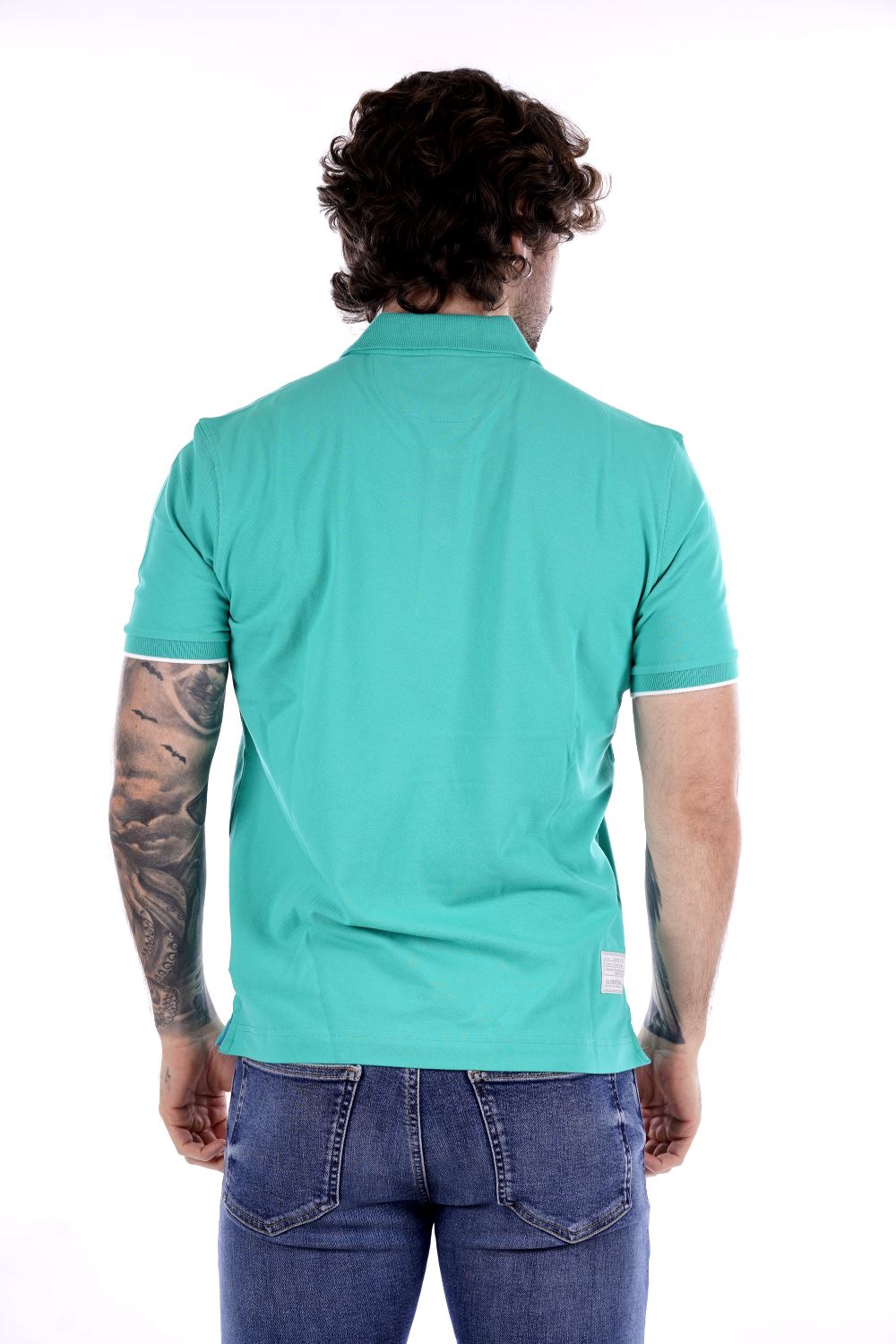 La Martina Polo Verde Da Uomo
