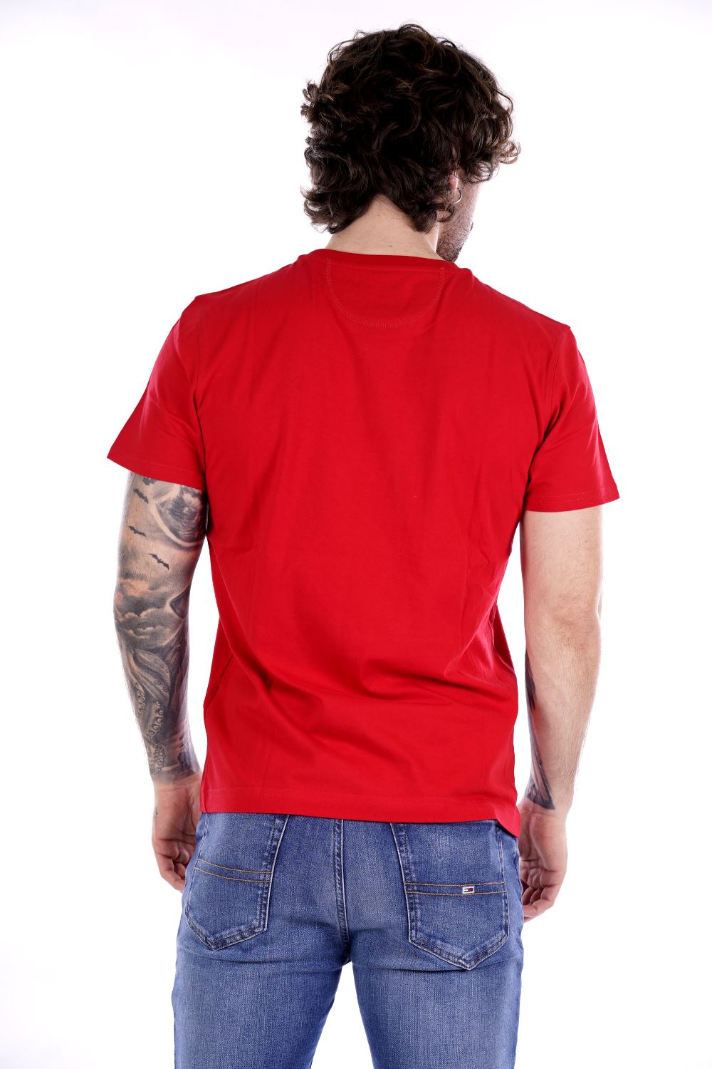 La Martina T-shirt Rossa Da Uomo