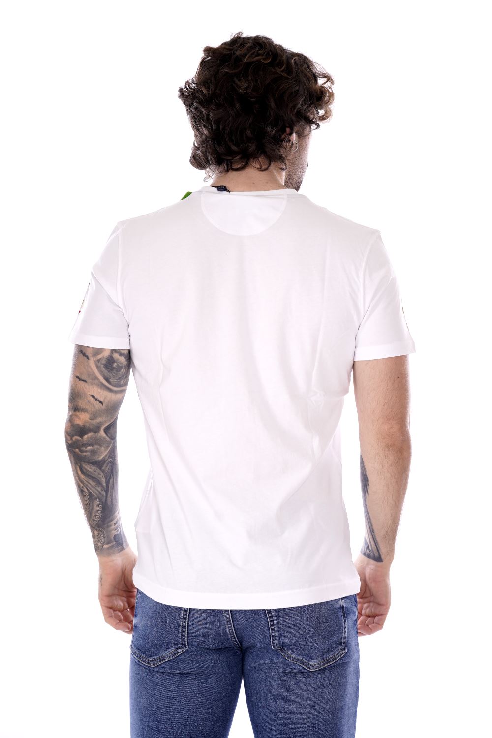La Martina T-shirt Bianca Da Uomo