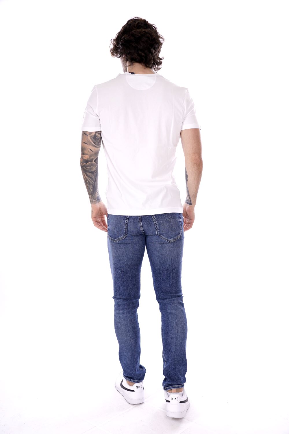 La Martina T-shirt Bianca Da Uomo