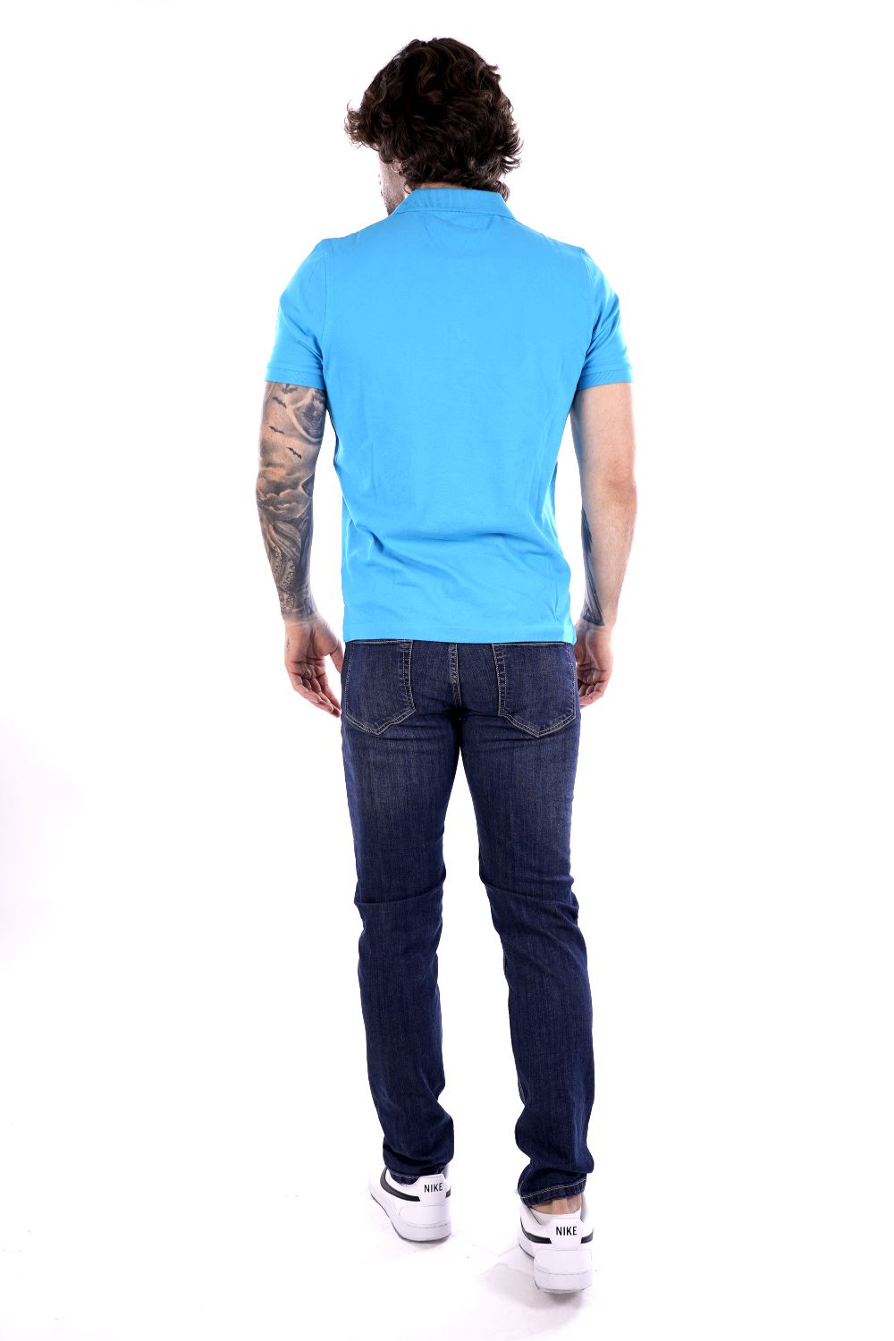 Polo MARK UP da Uomo - blu MK11001TURCHESE