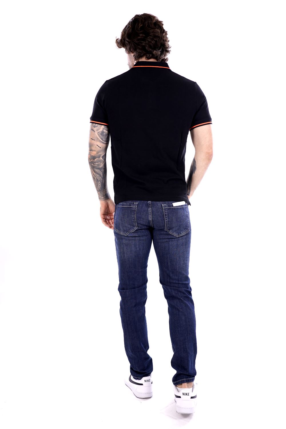 Polo MARK UP da Uomo - nero MK11003BLK