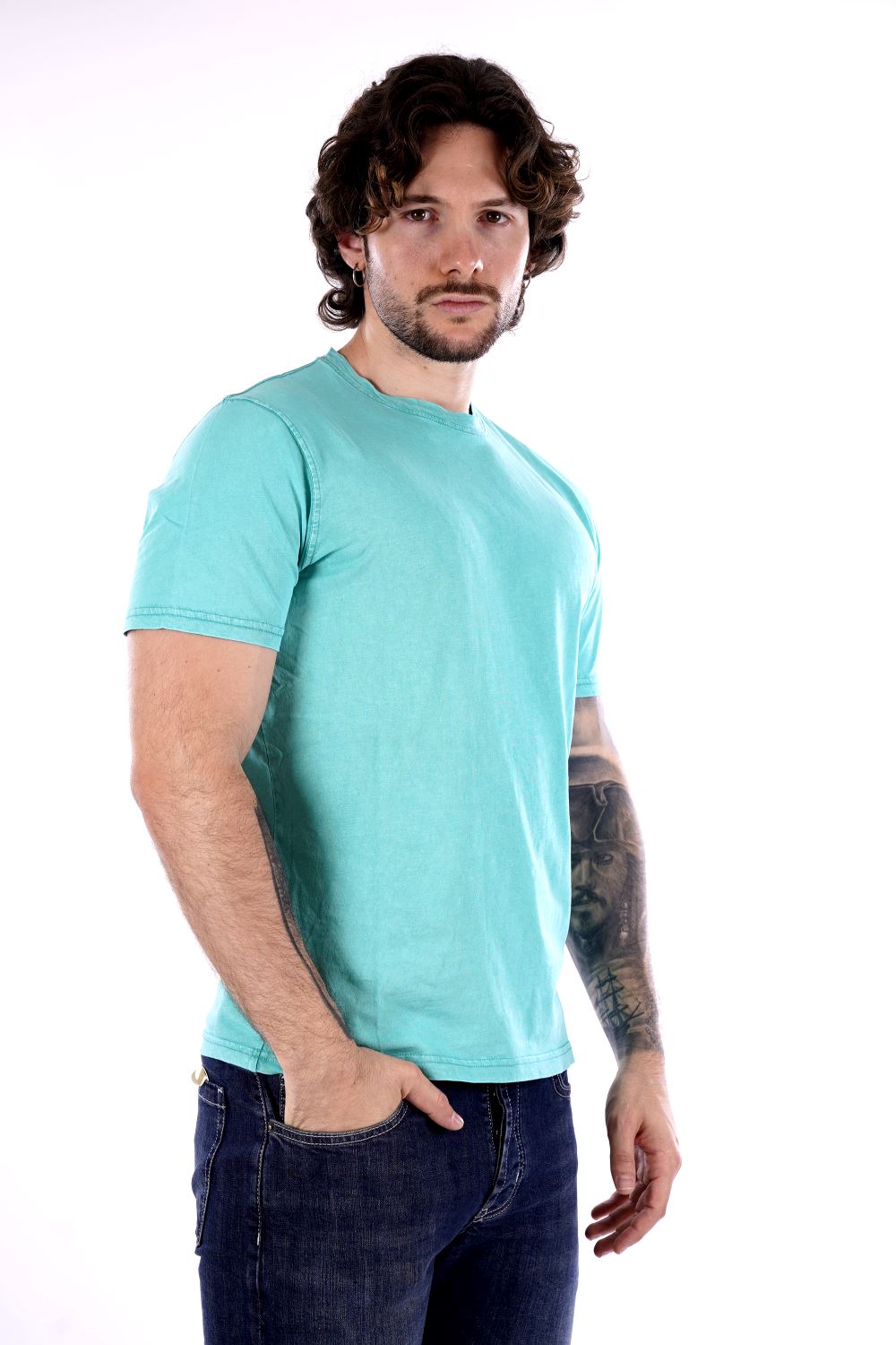 T-shirt MARK UP da Uomo - verde MK11011ACQUA