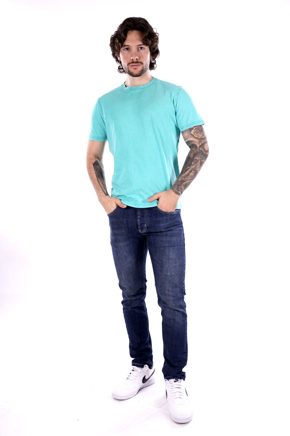 T-shirt MARK UP da Uomo - verde MK11011ACQUA