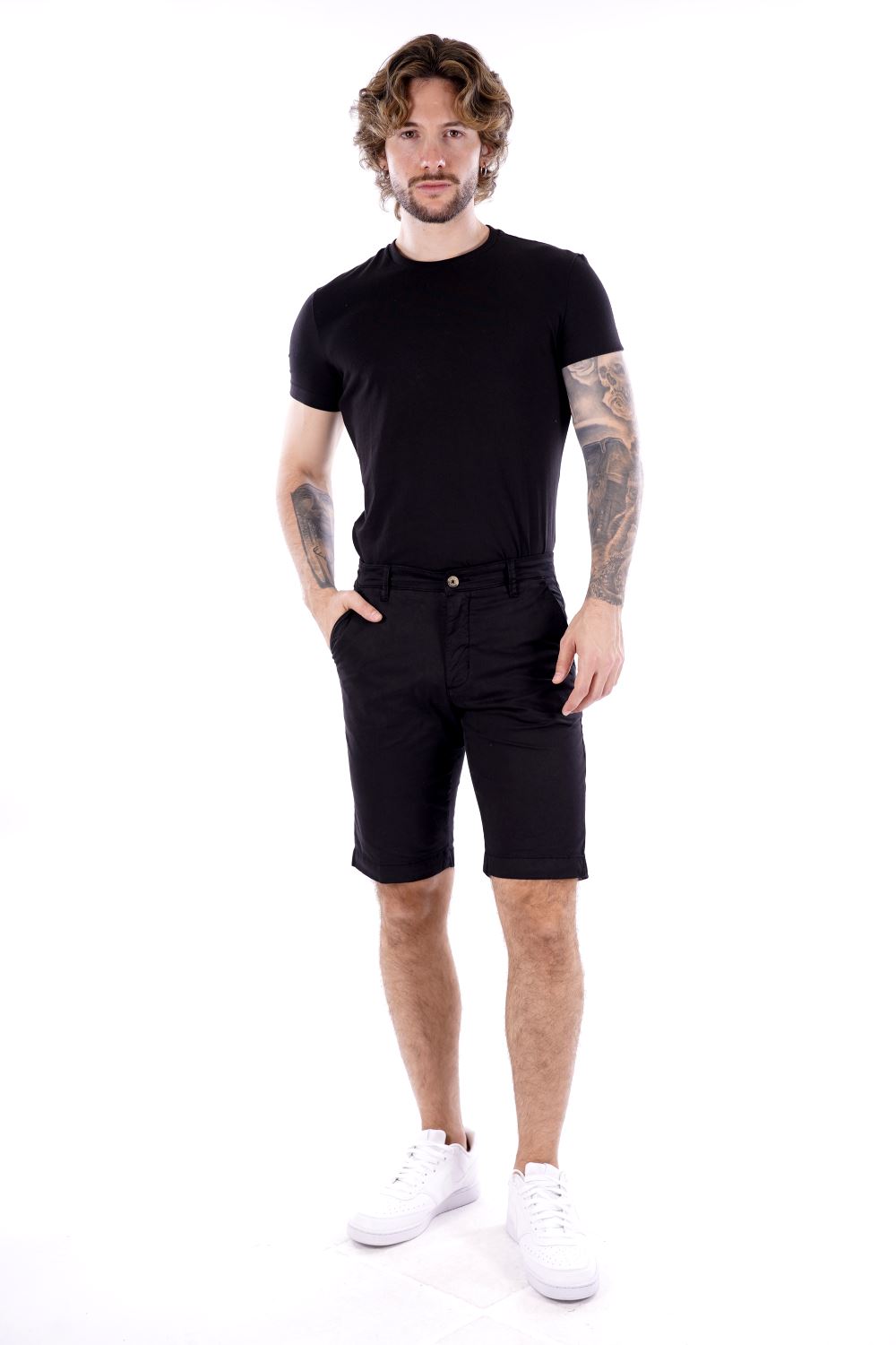 Bermuda MARK UP da Uomo - nero MK15201BLK